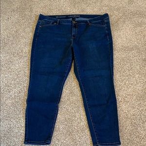 Lane Bryant 22S Super Stretch Skinny Jeans